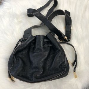 Leather Bucket Bag